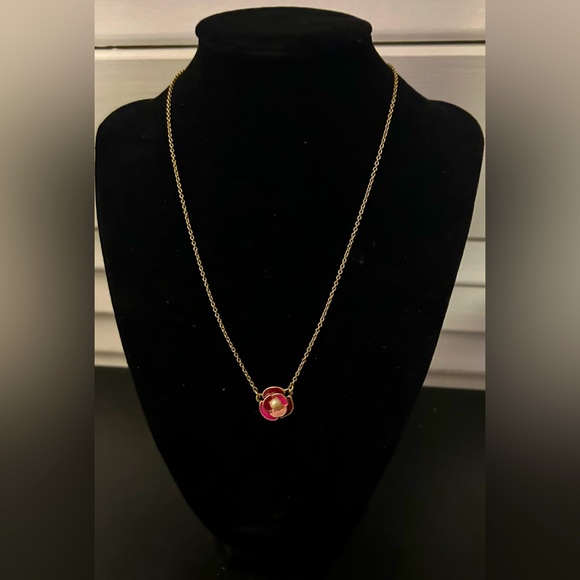 Kate Spade Pink Deco Blossom Pendant - Picture 1 of 6